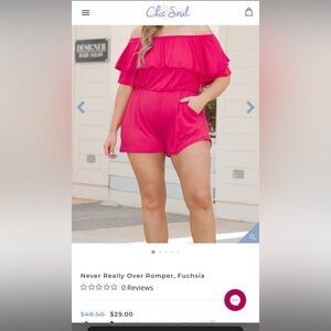 Never Really Over Romper XL- NEVER WORN